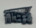 1/25th scale air ride trailer single axle suspension by Fiala