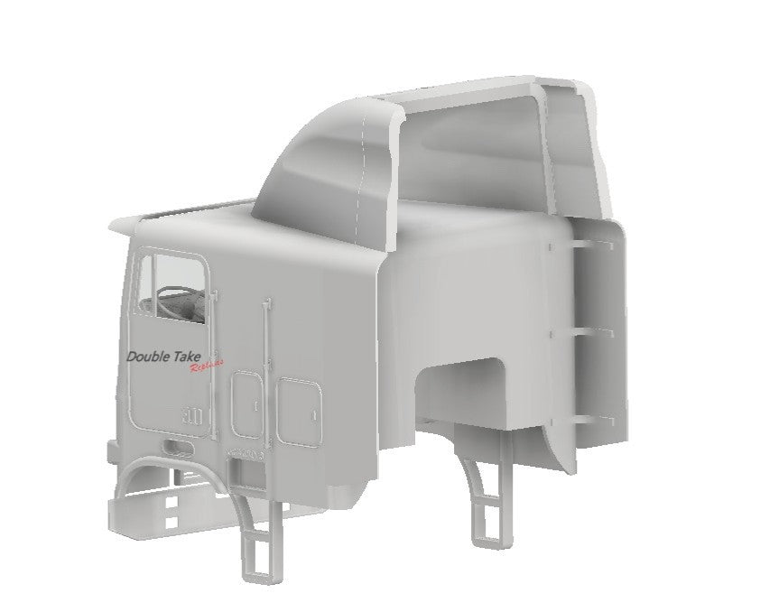 1/24th resin 3d 84-88 Freightliner 96” cab by KJ