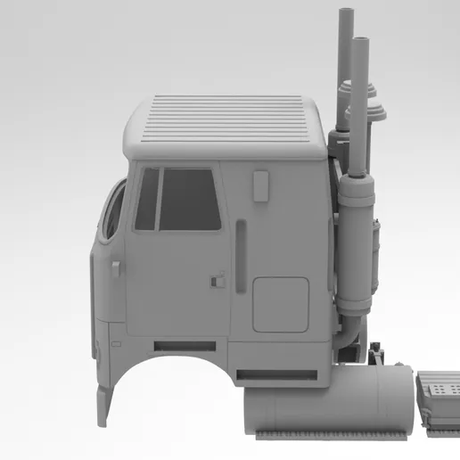 1/25 printed White WT64F cabover by Alfa Centauri