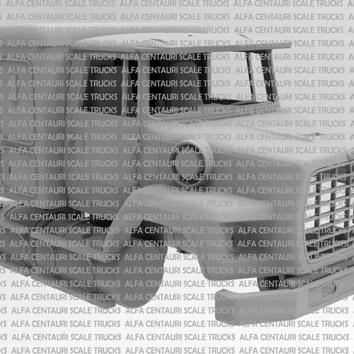 1/25 resin 3d printed FORD LS / LTS 8000 / 9000 sleeper AU by Alfa Centauri