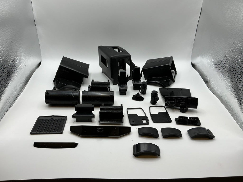 1/25th 3d printed KW T800H single window ext cab day cab kit by Alpha Centauri