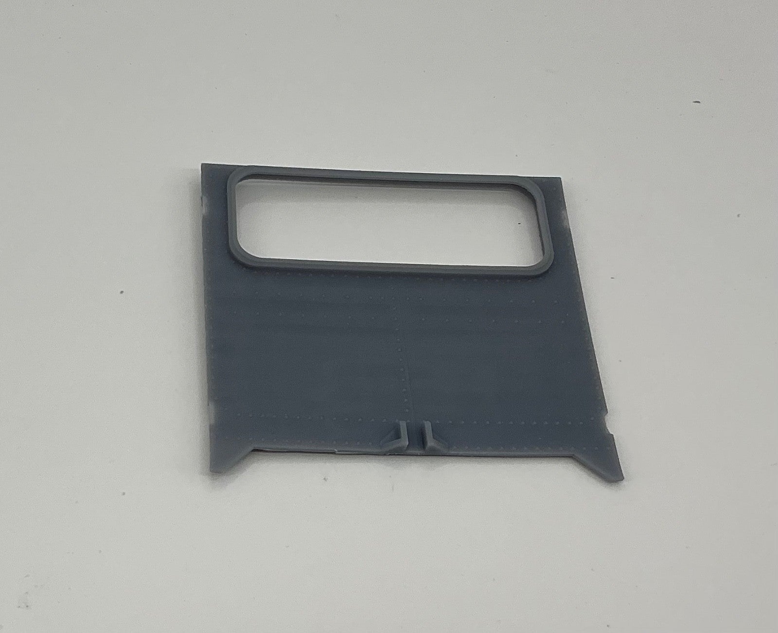 1/24 Peterbilt 377 day cab rear plate, single exhaust by Fiala