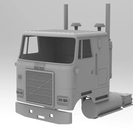 1/25 printed White WT64F cabover by Alfa Centauri