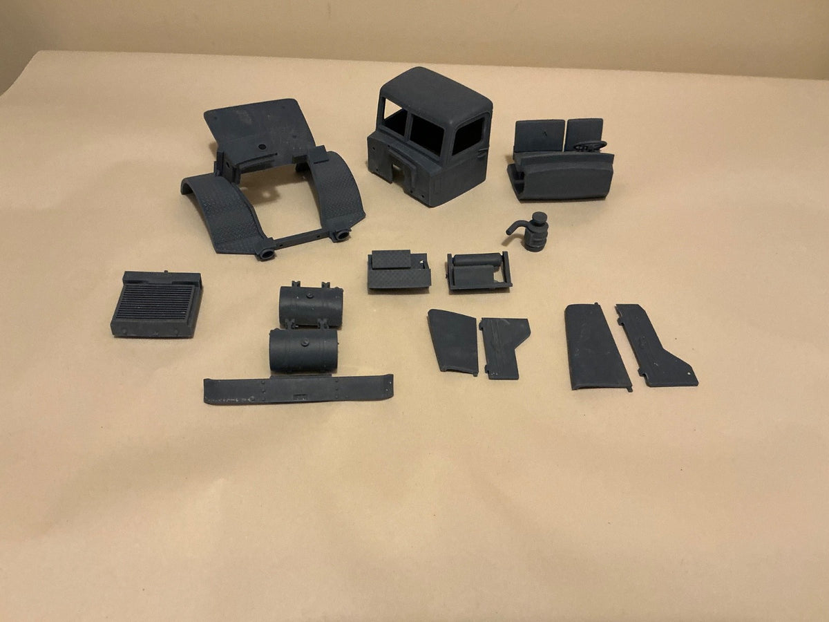 1/25 resin 3d printed MACK LMSW-M 1953 1/25 SCALE CAB by alfa centauri