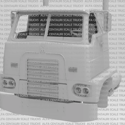 1/25th 3d INTERNATIONAL EMERYVILLE 75 INCH CAB kit by Alfa Centauri