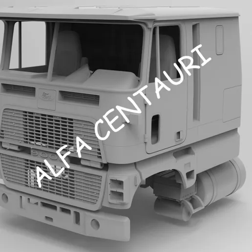 1/25 printed Ford CL9000 110” sleeperby Alfa Centauri