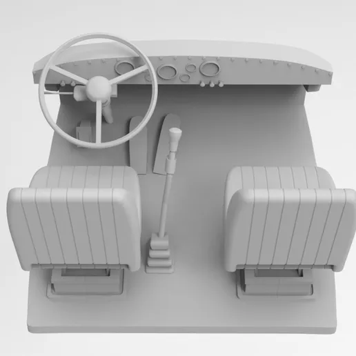 1/25 resin 3d printed Brockway 361 by Alfa Centauri