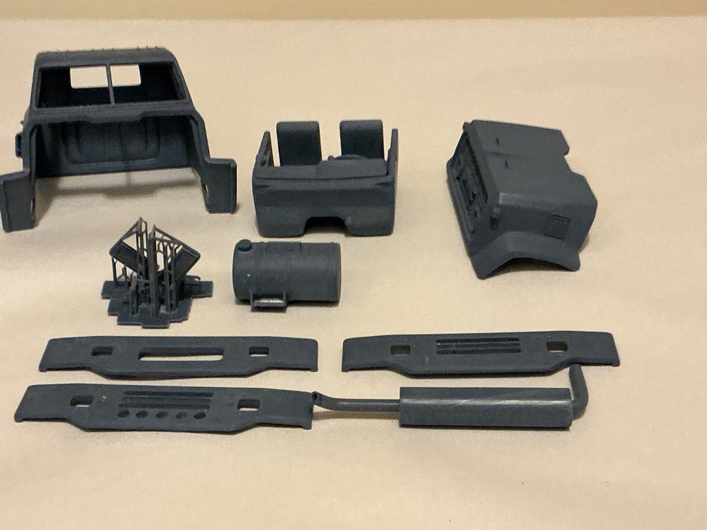 1/25th scale 3d printed resin GMC 9500 SHORT CONVENTIONAL CAB SEE DISCRIPTION