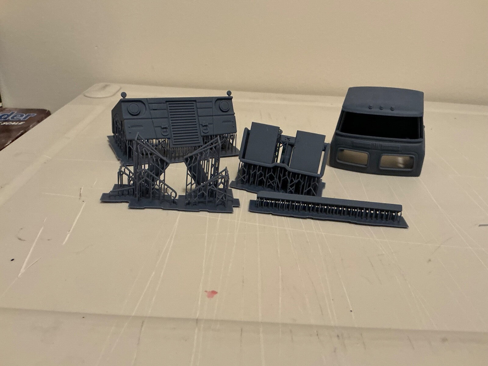 INTERNATIONAL SIGHTLINER CAB-OVER-ENGINE - 1 25 CABIN 3d resin printed model kit