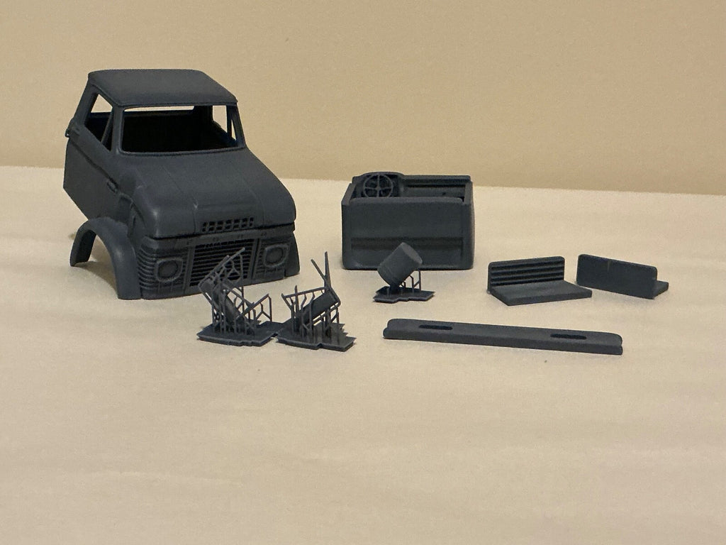 1/25th scale 3d printed resin Ford NT-SERIES - DIESEL - TRUCK CAB