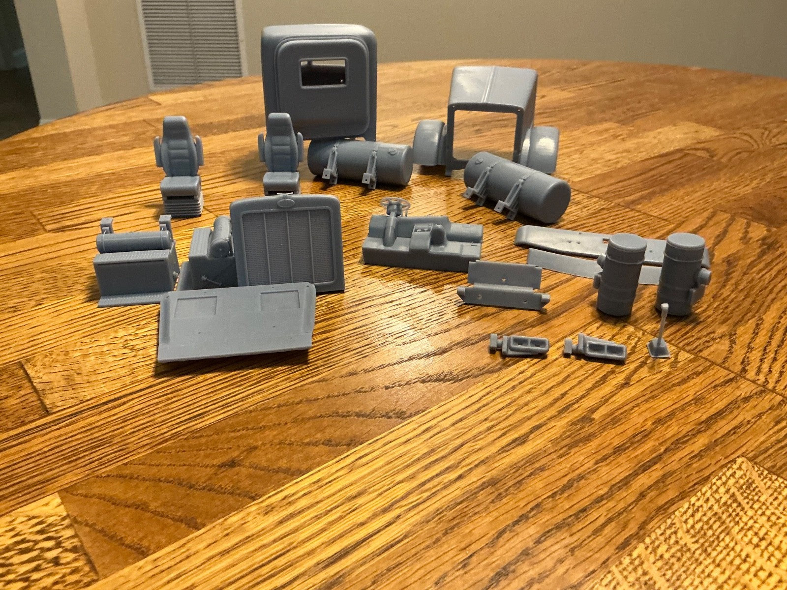 1/25th resin 3d printed Peterbilt 379 ultra cab day cab by Alpha Centauri