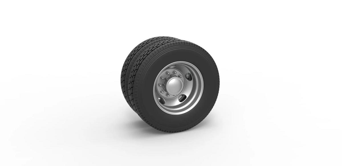 1/25 resin 3d printed tire set by 3D TECH DESIGN. TIRES ONLY