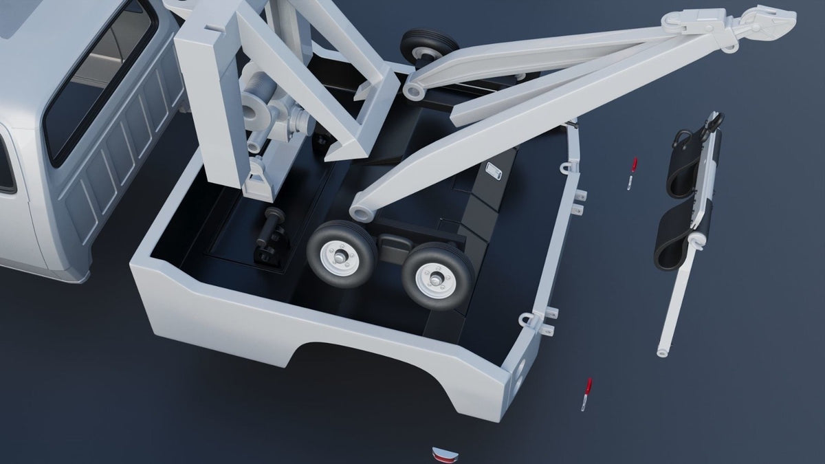 1/25 3d printed generic style wrecker body only by Andrey Bezrodny