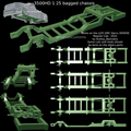 1/25 resin printed bagged chassis by Nahuel Customs