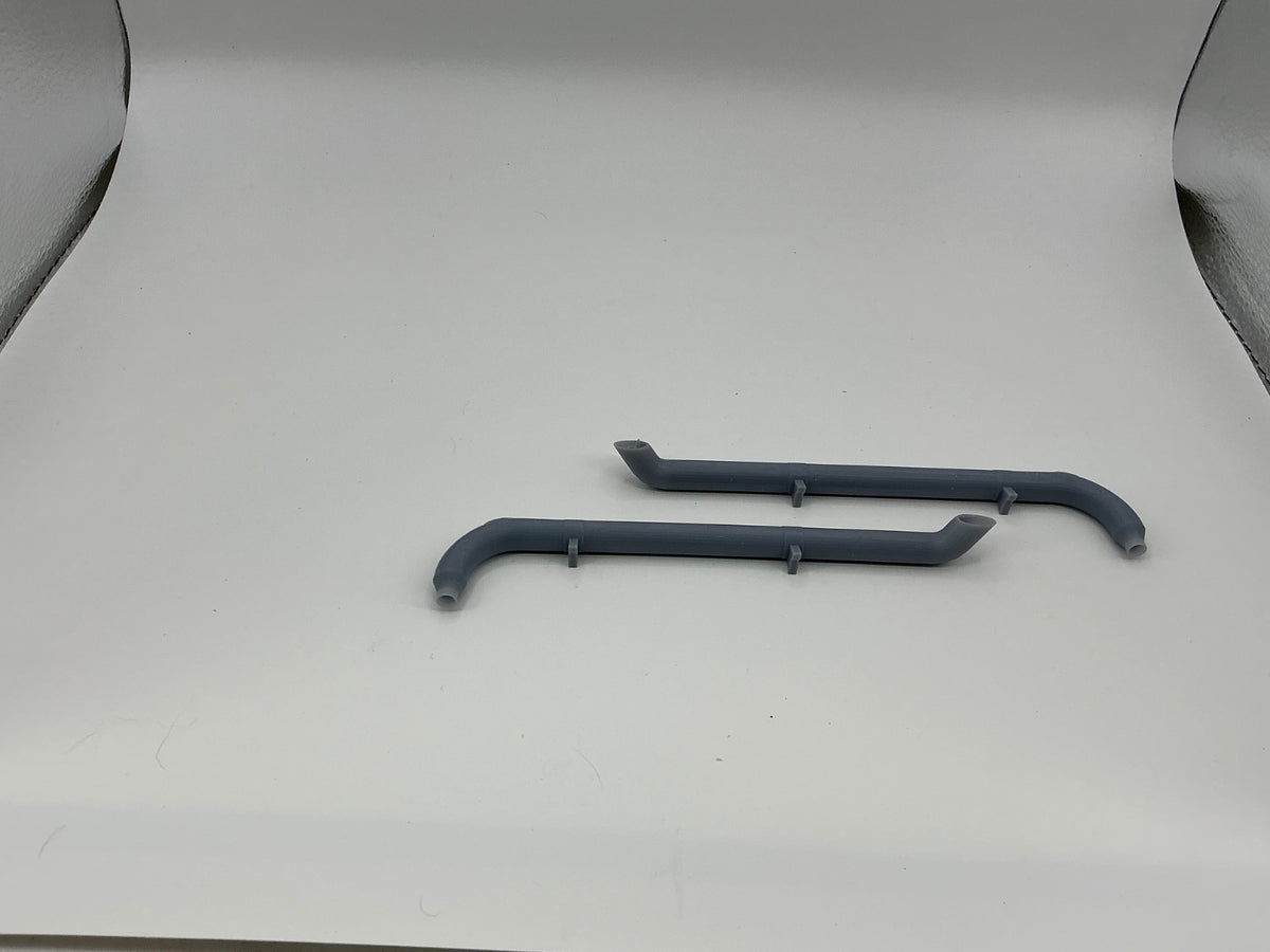 1/24 scale 8” curved pipes by Fiala
