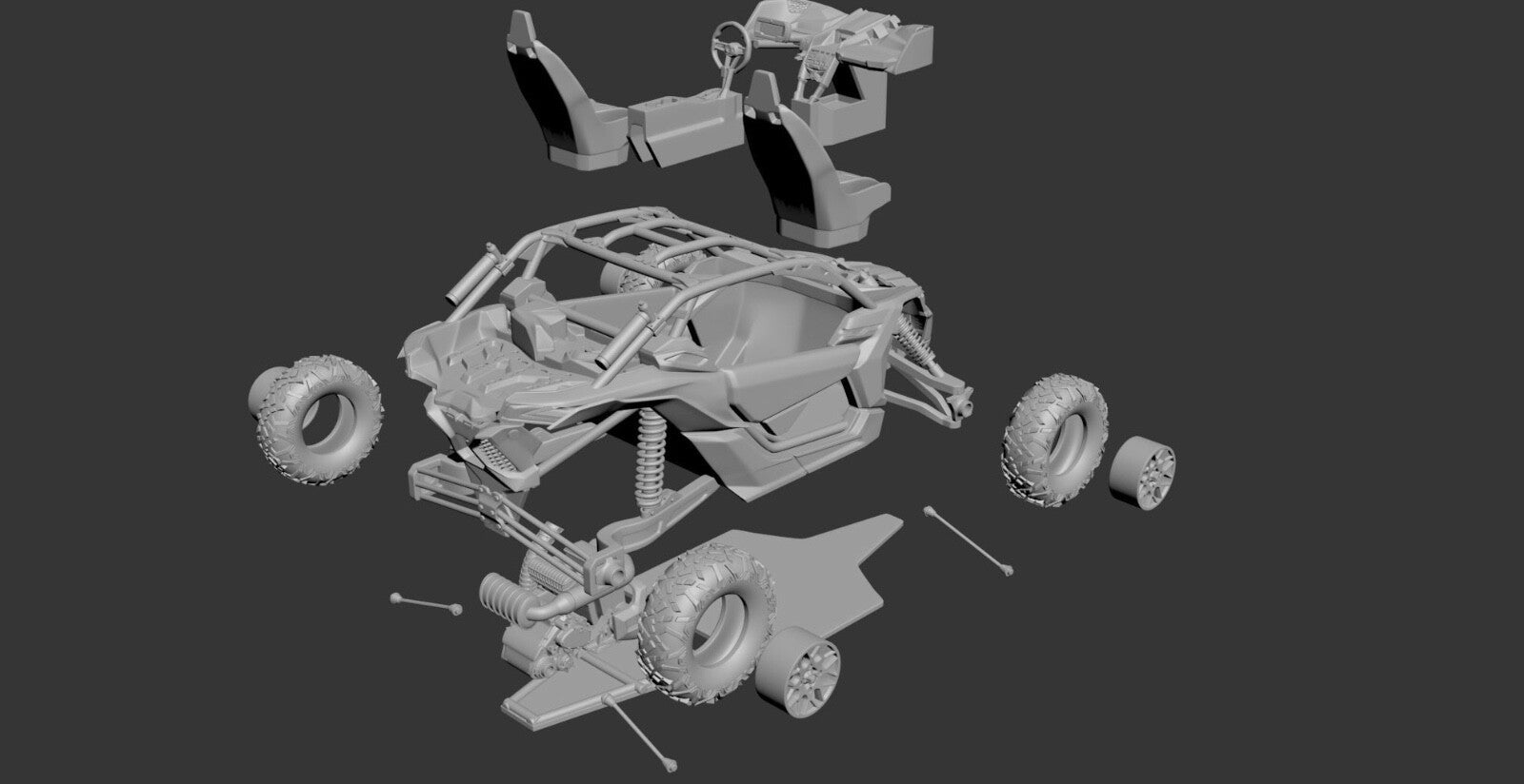 1/43rd can am maverick resin model kit 1/25 Scale