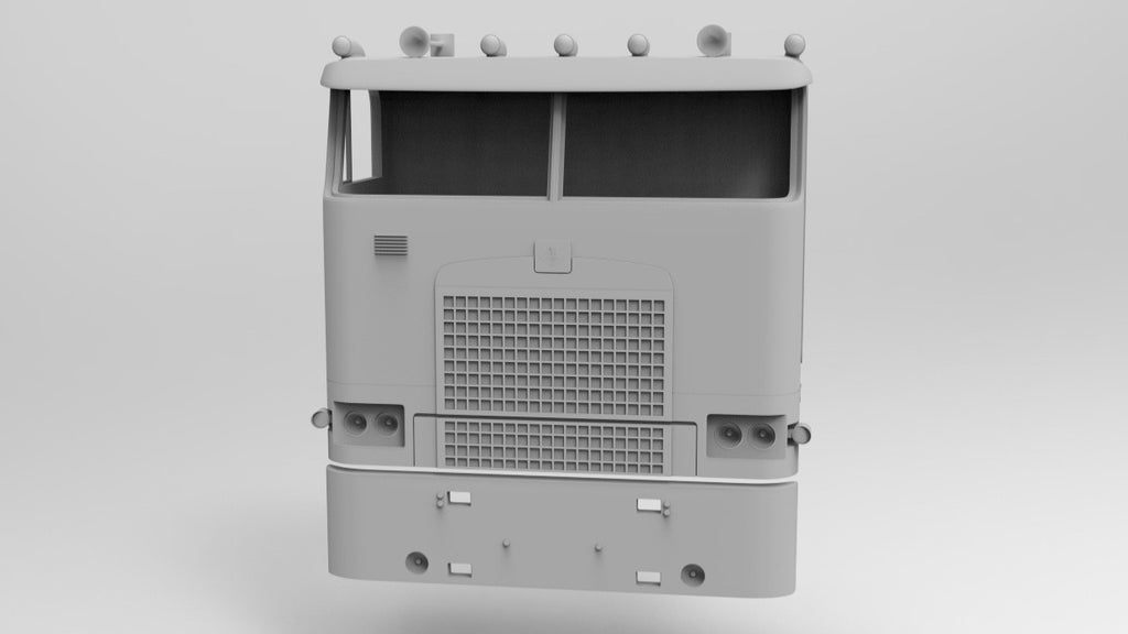 1/25 resin 3d printed DIAMOND REO ROYALE DAYCAB by alfa centauri
