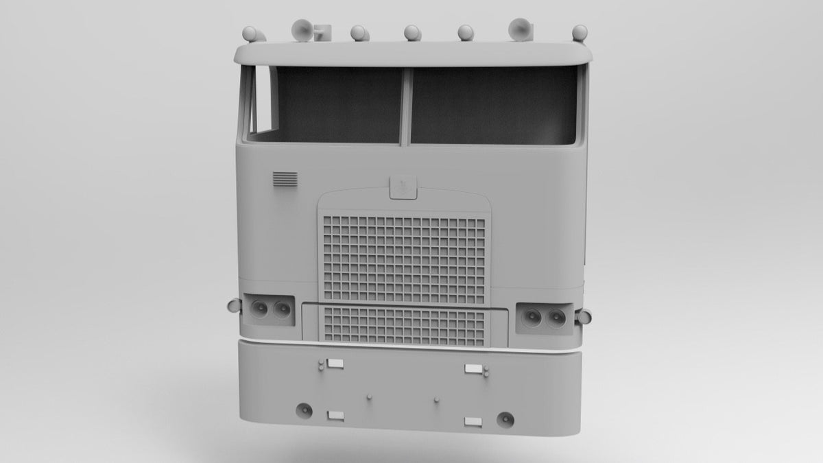 1/25 resin 3d printed DIAMOND REO ROYALE DAYCAB by alfa centauri