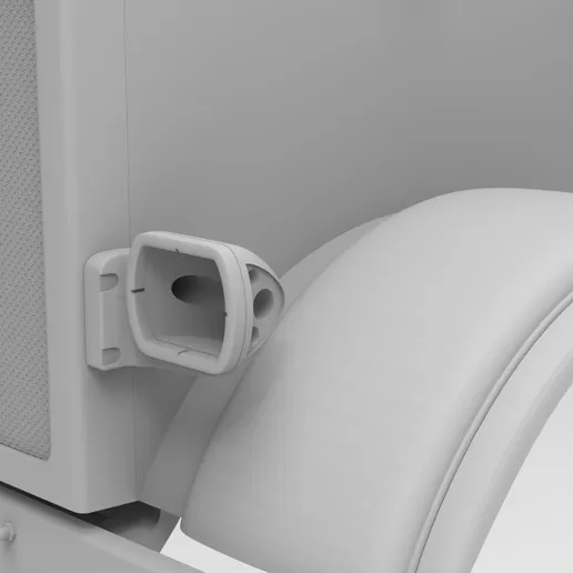 1/25th resin 3d printed Peterbilt 367 day cab designed by Alfa Centauri Trucks