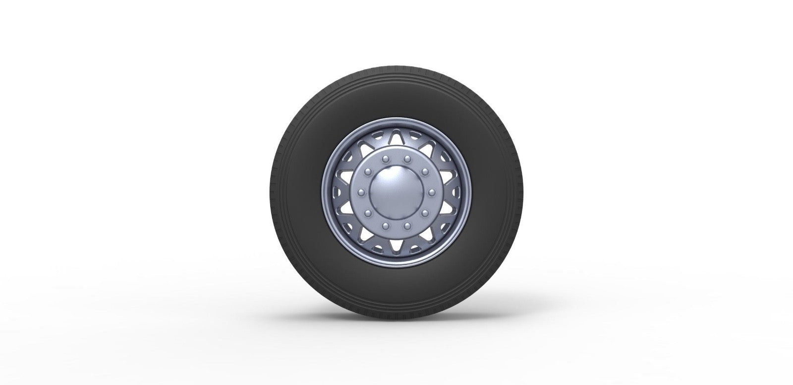 1/25 resin 3d printed custom wheel an tire set by 3D TECH DESIGN