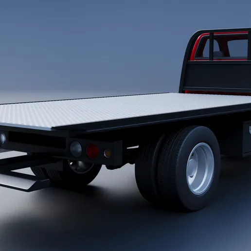1/25 resin 3d printed tow bed by Andrey Bezrodney