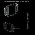 1/25 resin 3d printed truck mirror set ( 2 sets) by Nahuel Customs