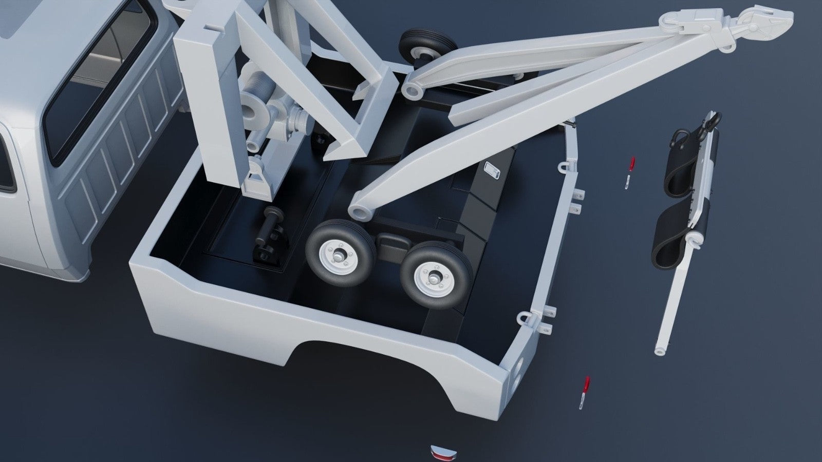 1/25 3d printed generic style wrecker body only by Andrey Bezrodny