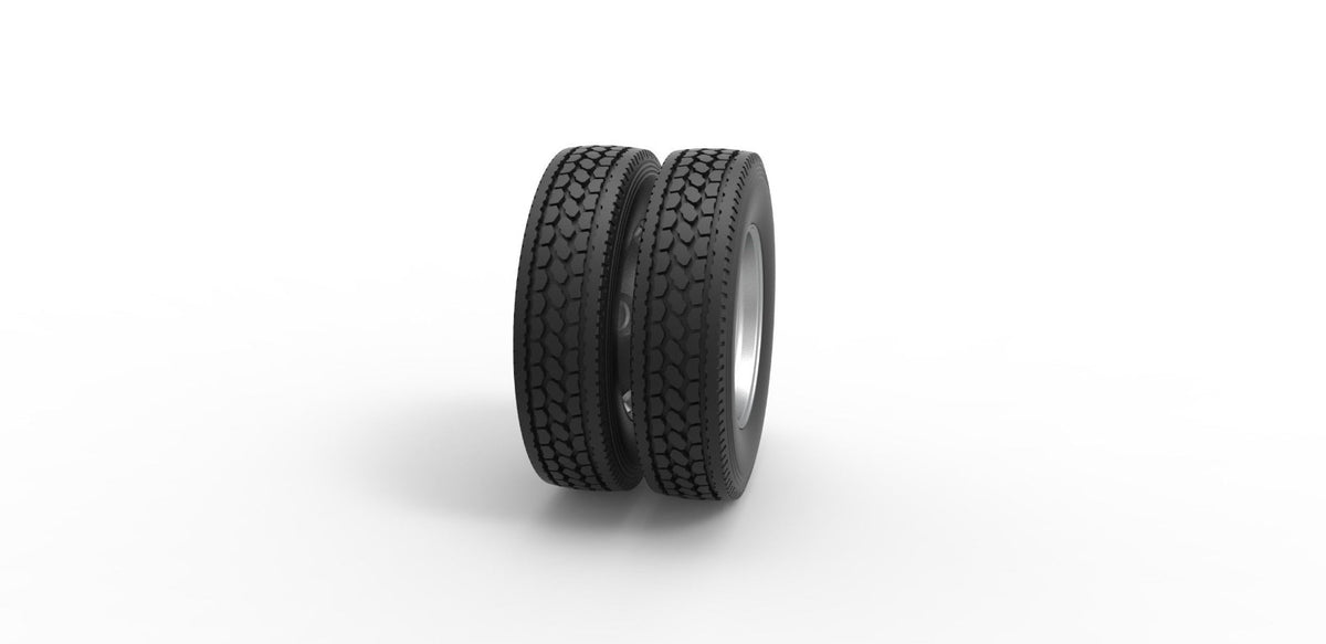 1/25 resin 3d printed tire set by 3D TECH DESIGN. TIRES ONLY