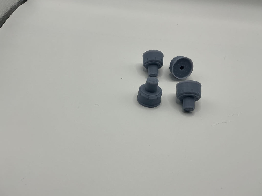 1/25th resin 3d printed semi truck heavy hub and drum 4pcs BY WC3D