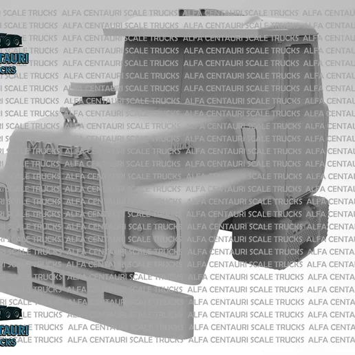 1/50th Scale resin 3d printed Mack U-600 designed by Alfa Cantauri