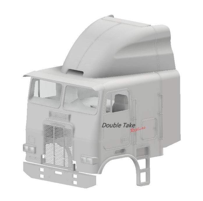 1/24th resin 3d 84-88 Freightliner 86" cab by KJ
