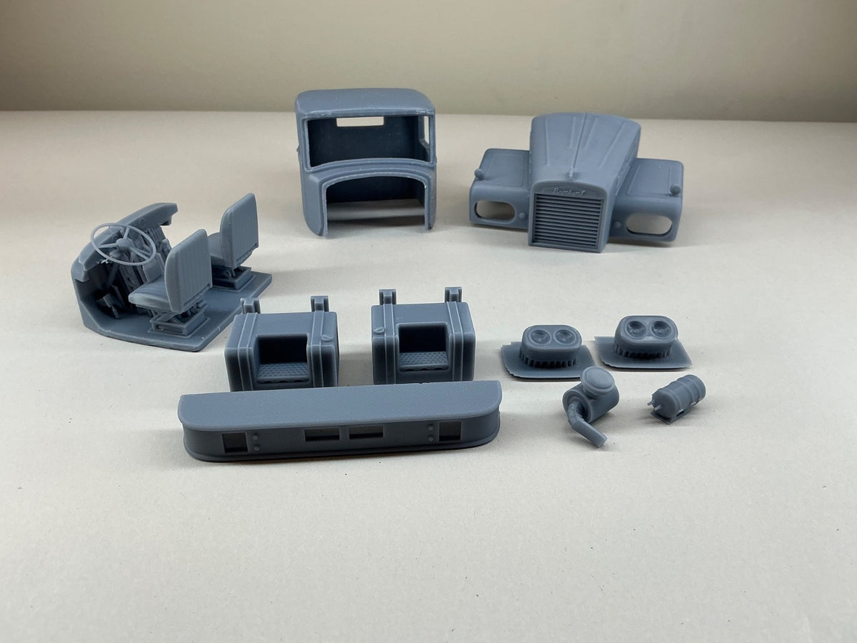 1/25th 3d printed resin Brockway 260 by Alfa Centauri