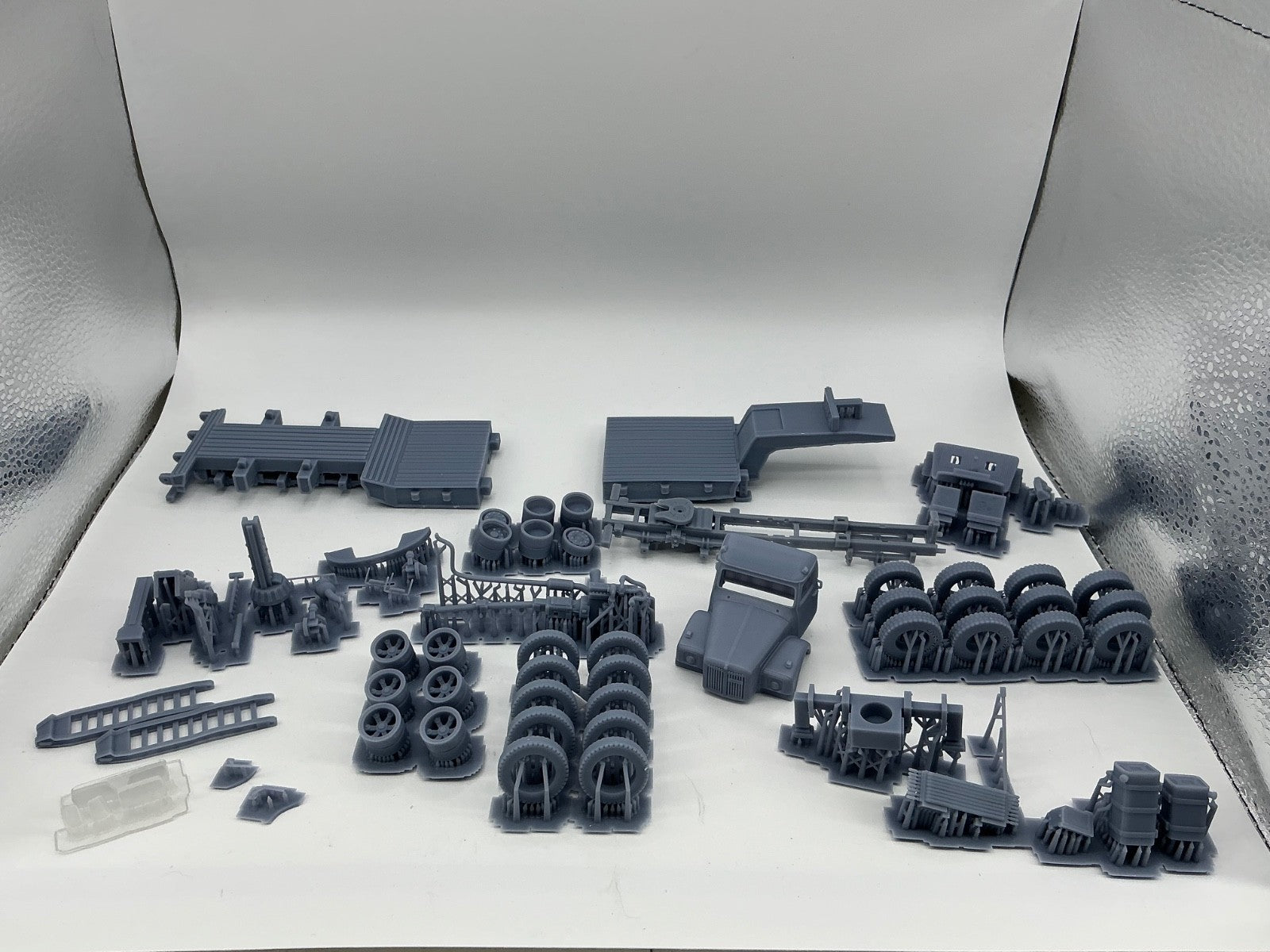 1/50 3d printed Scania 110 w/heavy trailer by fabianostl