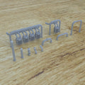 1/25th scale resin 3-D printed power meter set by Myportal Studios