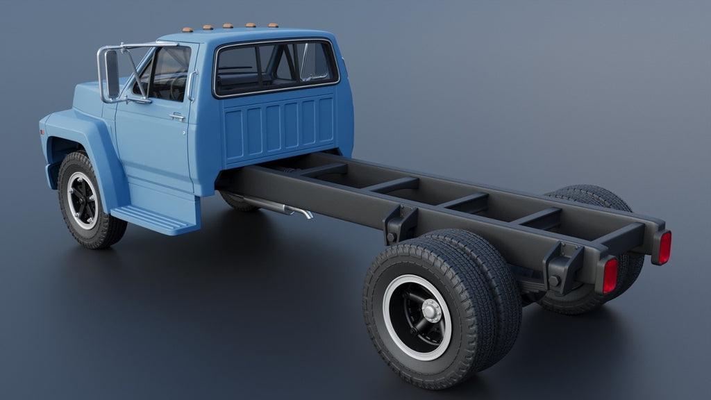 1/25 3d printed resin 1980 Ford F600 by Andrey Bezrodney truck only