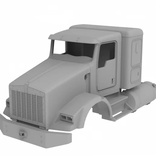1/25th 3d printed Kenworth T800 sleeper kit by Alpha Centauri see details