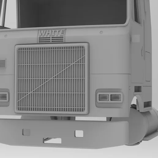 1/25 printed White WT64F cabover by Alfa Centauri