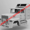 1/25th 3d printed Ford LTL9000 with aero sleeper kit by Alpha Centauri