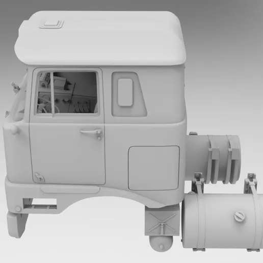 1/25 resin printed F700 sba cabover sleeper by Alfa Centauri