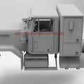 1/25 resin printed 1980 GMC General with small  sleeper by Alfa Centauri