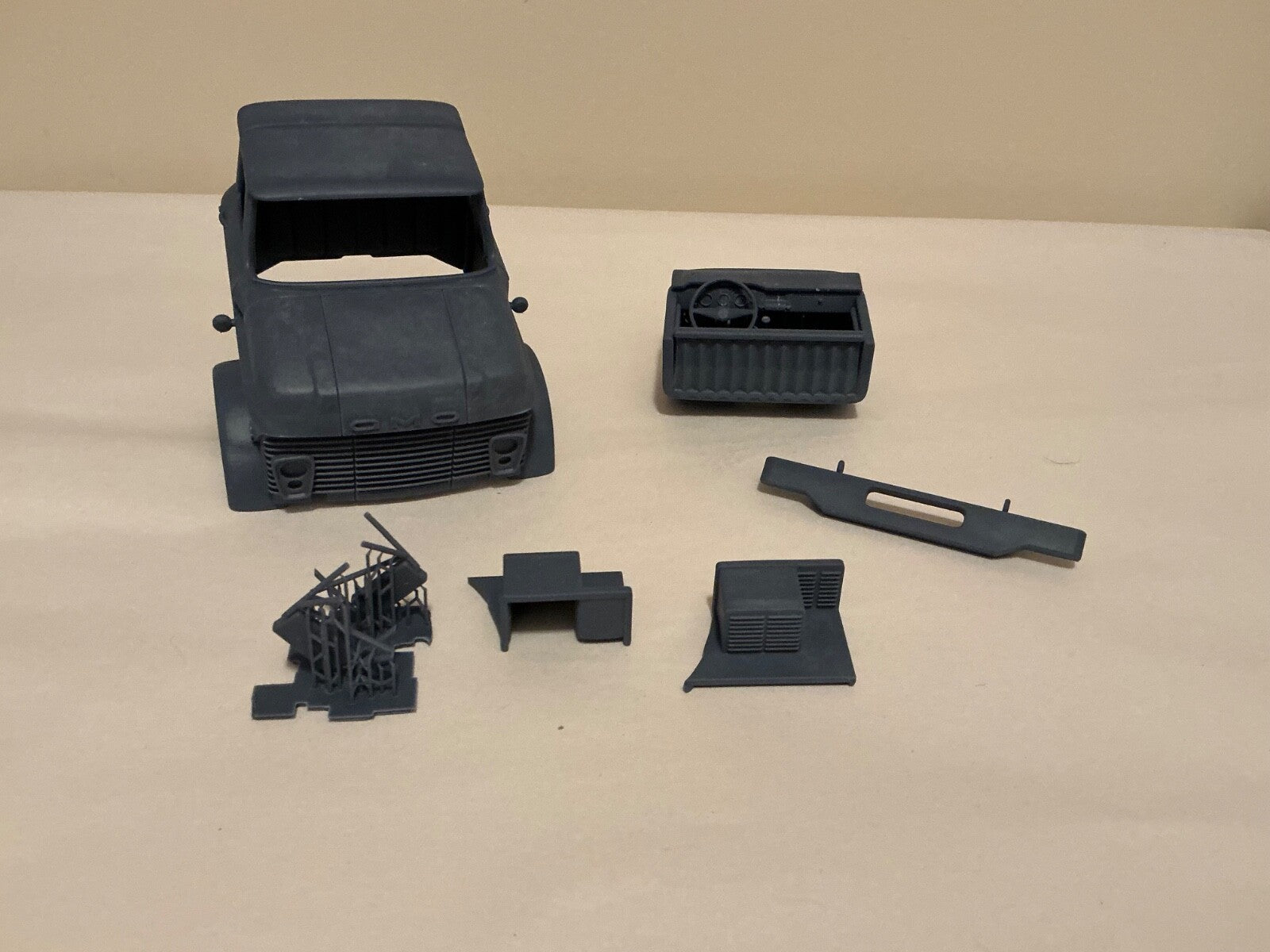 1/25 th scale 3d printed 1965 G M M C - B - CONVENTIONAL SERIES