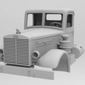 1/25 resin 3d printed 1953 MACK LTL 1953 cab kit