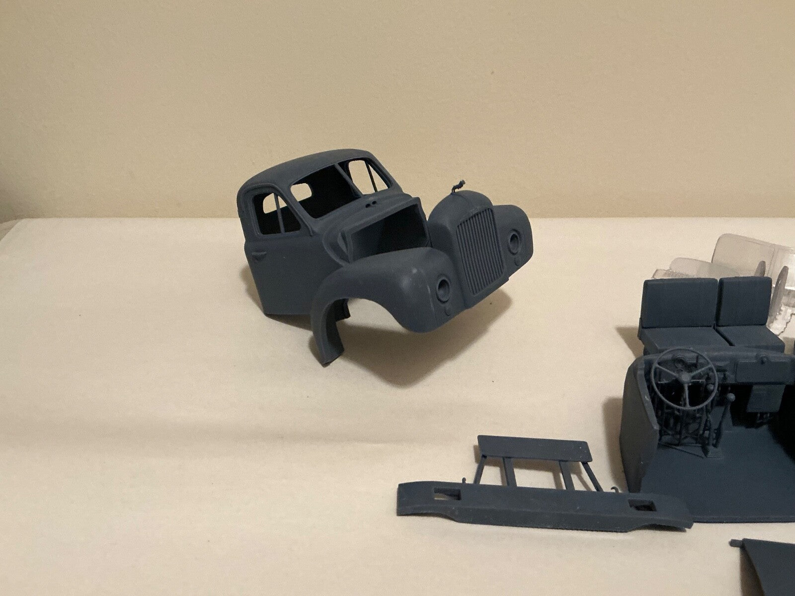 3d printed MACK B-61  1/25 SCALE CAB designed by Alfa Cantauri