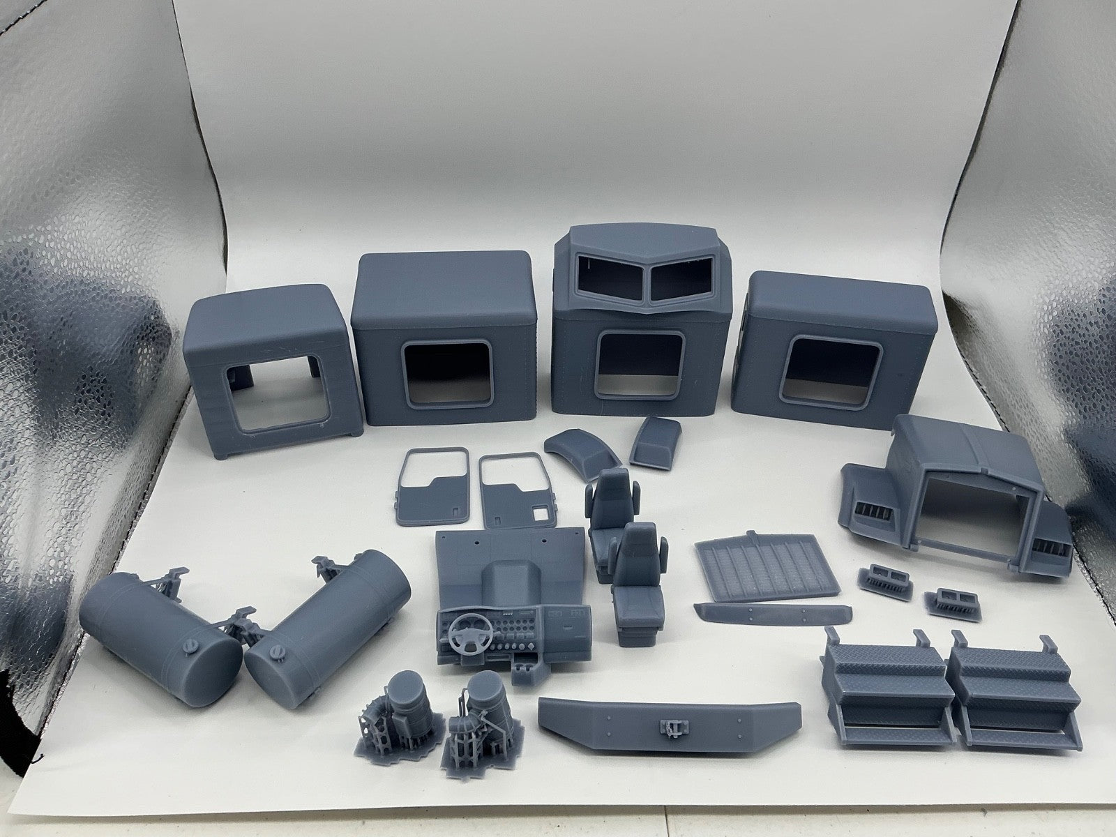 1/25th 3d printed Kenworth T800 sleeper kit by Alpha Centauri see details