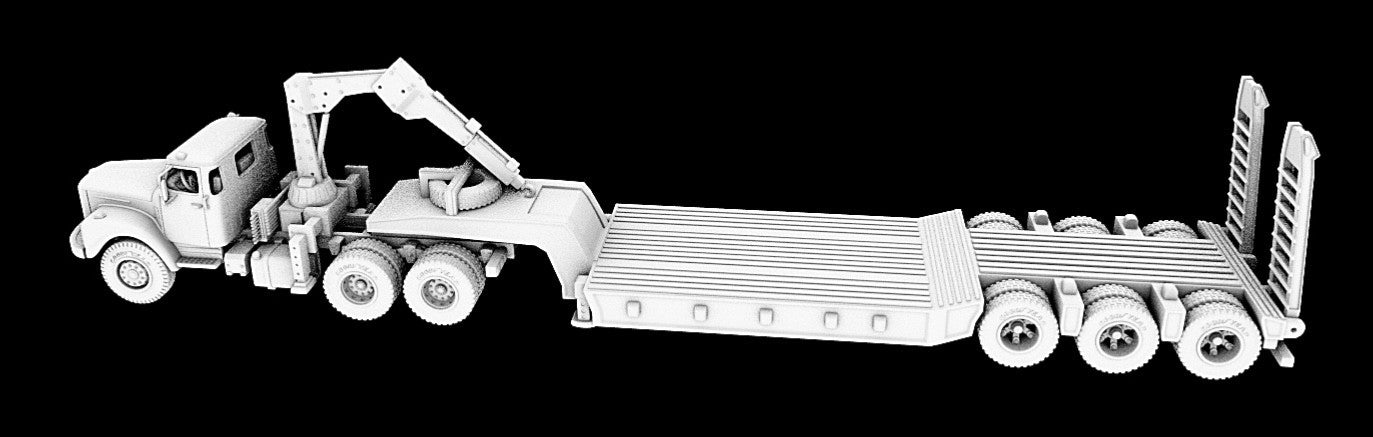 1/50 3d printed Scania 110 w/heavy trailer by fabianostl