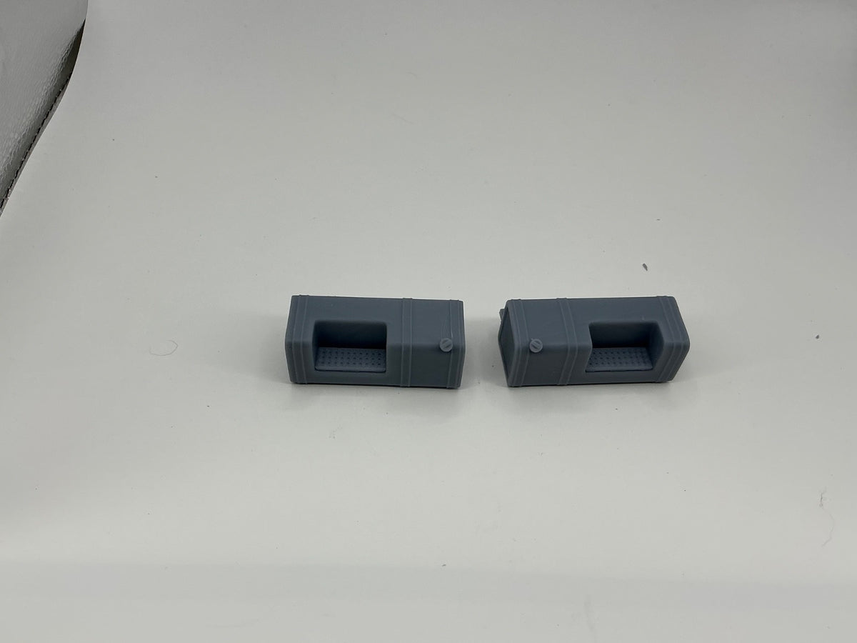 1/25 scale 3d printed Mack long square tanks by Alfa Centauri