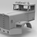 1/50th scale 3d printed resin Diamond Reo Raider cab  by Alfa Centauri