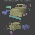 1/25th scale 3d printed resin International Fleetstar 2070A by  Nahuel customs