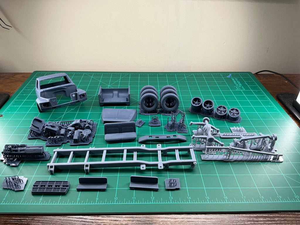 1/25 3d printed resin 1980 Ford F600 by Andrey Bezrodney truck only