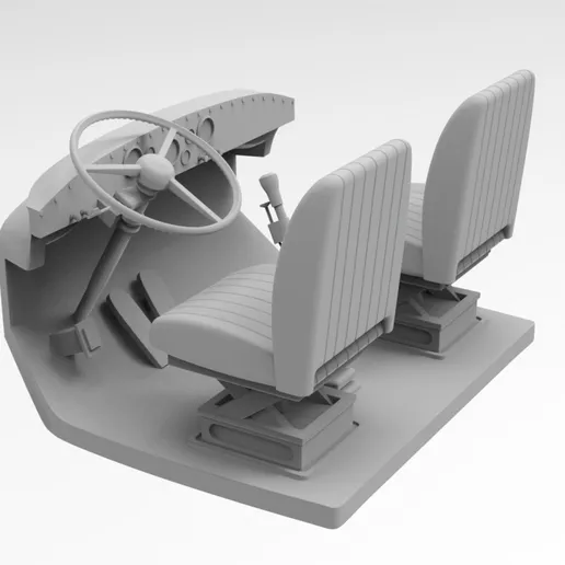 1/25 resin printed Brockway 358 by Alfa Centauri
